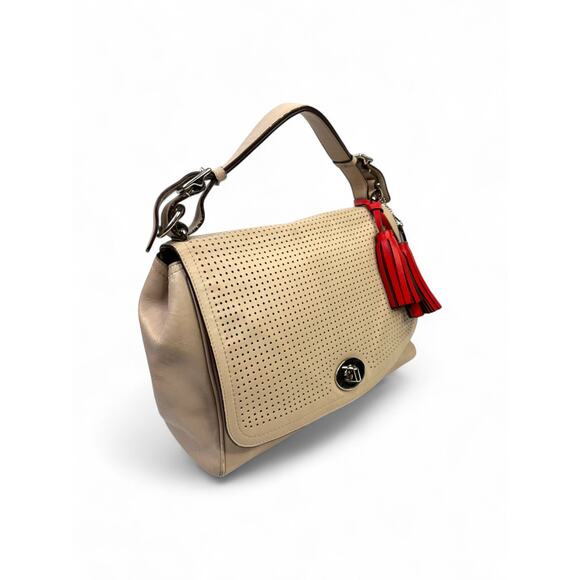 Coach Legacy Perforated Leather Romy Top Bag - Picture 3 of 15